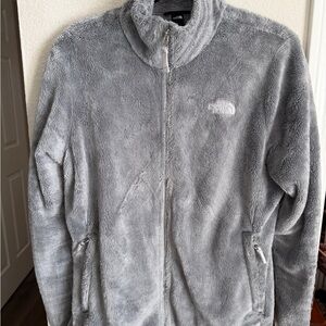 The North Face Women's Soft Gray Teddy Jacket